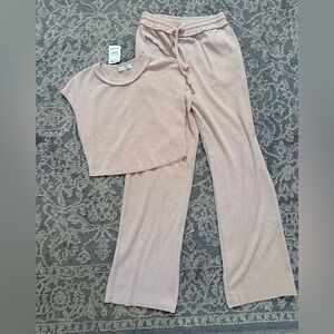 NWT Paper Crane Pant Set